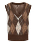 only gilet donna 15353229 chestnut cocoa creme bisctti m marrone 168131112