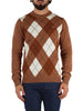 sun68 pullover uomo k45160 deserto volpe marrone 162196033