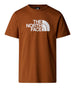 the north face t shirt uomo nf0a8a6c burnt umber marrone 163900864