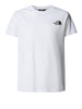 the north face t shirt da bambino nf0a8efn bianco 169569157