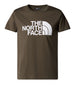 the north face t shirt da bambino nf0a8ehg new taupe green verde 167584290