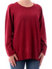 yes zee pullover donna m052ru00 rosso 160621497