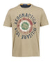aeronautica militare t shirt uomo ts2538uj00727 winter twig beige 166206793