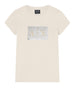 armani exchange t shirt donna 8nytdlyj73z dust avorio 165989240