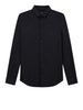 armani exchange camicia classica uomo 8nzc31zn28z black nero 163112903