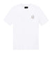armani exchange t shirt uomo xm000365af12308 off white bianco 162580442