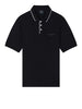 armani exchange polo uomo xm001557af10363 black nero 167730917