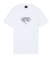 armani exchange t shirt uomo xm002782af10356 off white bianco 162552750