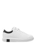 armani exchange sneakers uomo xux123xv534 op white black bianco 161182102