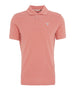 barbour polo tartan pique uomo mml0012 pink clay rosa 163068398