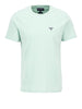 barbour t shirt essential sports uomo mts0331 dusty mint verde 167901111