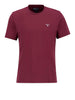 barbour t shirt essential sports uomo mts0331 ruby bordeaux 168217539