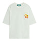 barrow t shirt unisex s6bwuath079 cocco coconut avorio 162527413