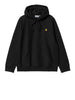 carhartt felpa cappuccio american script unisex i028279 black nero 169642698