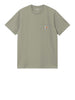 carhartt t shirt unisex i030434 shady green verde 160700665