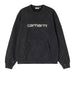 carhartt felpa painter unisex i036899 black nero 168567138
