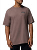 columbia t shirt heavyweight back graphic uomo 2155041 marrone 167926146