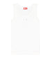 diesel canotta donna a199080jmba off white bianco 167671119