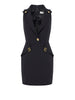elisabetta franchi vestito mini donna ab92461e2 nero 163088840