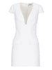 elisabetta franchi vestito mini donna ab92661e2 avorio 165498818