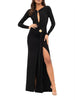 elisabetta franchi vestito longuette donna abr1461e2 nero 166753337