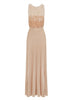 elisabetta franchi vestito longuette carne burro donna abr4462e2 carne burro beige 163545034