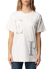 elisabetta franchi t shirt gesso donna ma67p61e2 gesso avorio 162688227