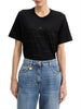 elisabetta franchi t shirt donna ma74d61e2 nero 167508967