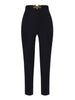 elisabetta franchi pantalone slim donna pa16361e2 nero 161250695