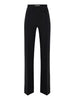 elisabetta franchi pantalone zampa donna pa17161e2 nero 164773488