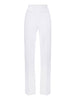 elisabetta franchi pantalone zampa donna pa17161e2 avorio 169723958