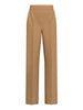 emme marella pantalone straight donna 2615131022200 cammello beige 164744317