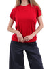emme marella t shirt donna 2615971021200 rosso 165698437