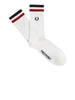 fred perry calzini tipped sports uomo c1150 snwht bred nvy bianco 167492667