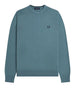 fred perry pullover uomo k9601 stockport blue celeste 163033402