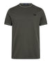 fred perry t shirt twin tipped uomo m1588v fldgr seagrs blk grigio 161920533