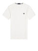 fred perry t shirt uomo m1600v snow white bianco 161298869