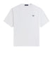 fred perry t shirt uomo m2474 snow white bianco 164800616