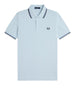 fred perry polo twin tipped uomo m3600p lgtic acebl navy celeste 166010924