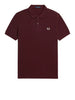 fred perry polo uomo m6000 oxblood bordeaux 167374127