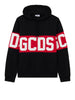 gcds felpa cappuccio uomo z0mlqe138f004 black red nero 169372990