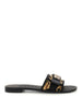 guess ciabatte elyze5 donna fljel5fab03 black natural nero 169080464
