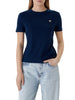 guess t shirt sonia donna v6ri17kd741 blu 168857115