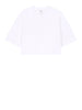 guess t shirt rhinestone crop donna w6gi42k3582 pure white bianco 168820040