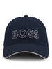 hugo boss berretto con visiera uomo 50519247 blu 161378552