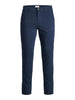 jack e jones pantalone chino tmarco bowie uomo 12150148 navy blazer blu 167790751
