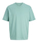 jack e jones t shirt bradley uomo 12249319 mineral blue verde 167029501