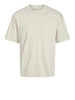 jack e jones t shirt uomo 12254412 moonbeam avorio 163409214