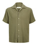 jack e jones camicia casual coba stripe uomo 12271060 dusty green verde 163430621