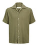 jack e jones camicia casual coba stripe uomo 12271060 dusty green verde 163430621